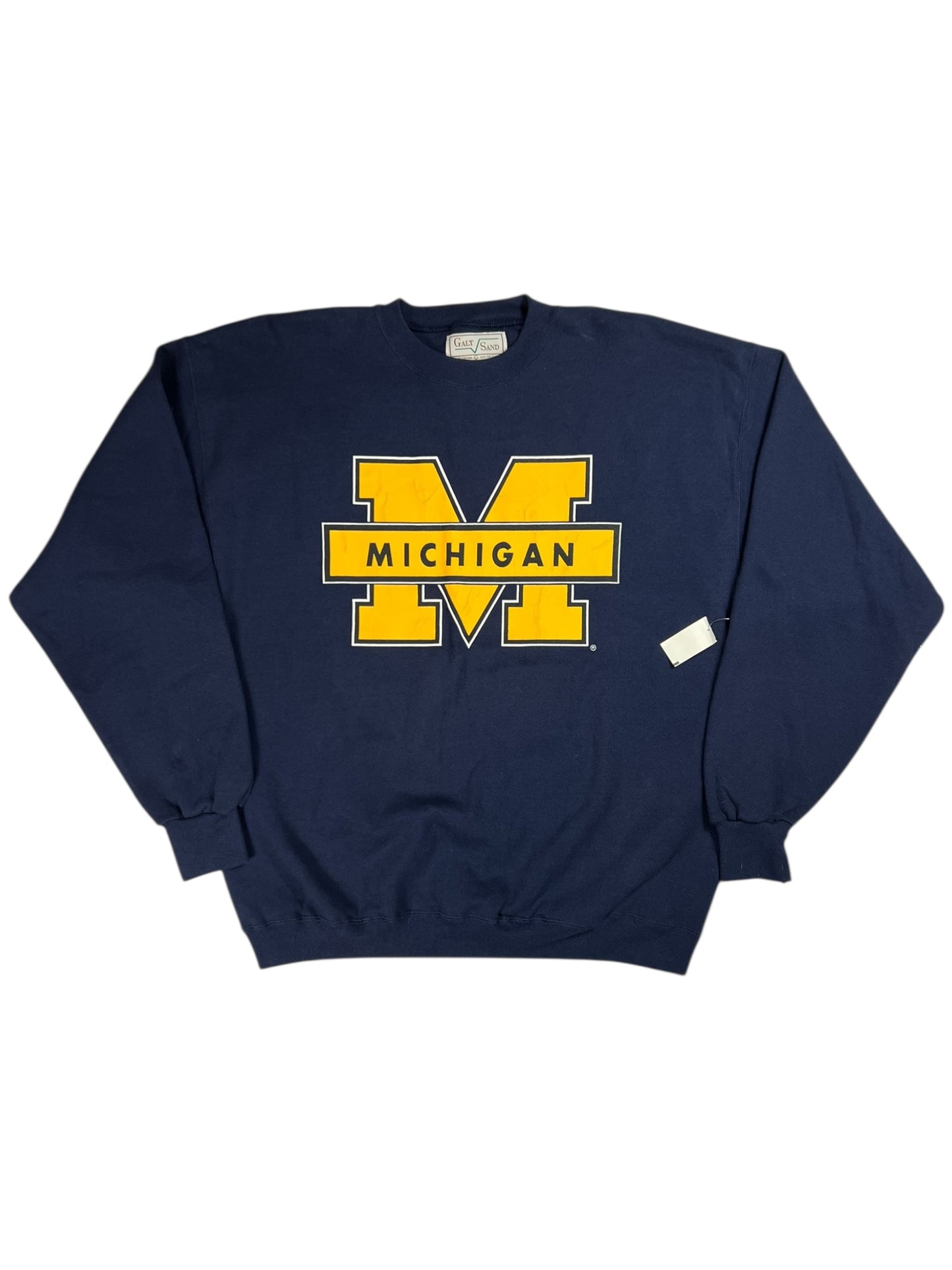 Vintage 90s University of Michigan Wolverines crewneck (L) DS NWT