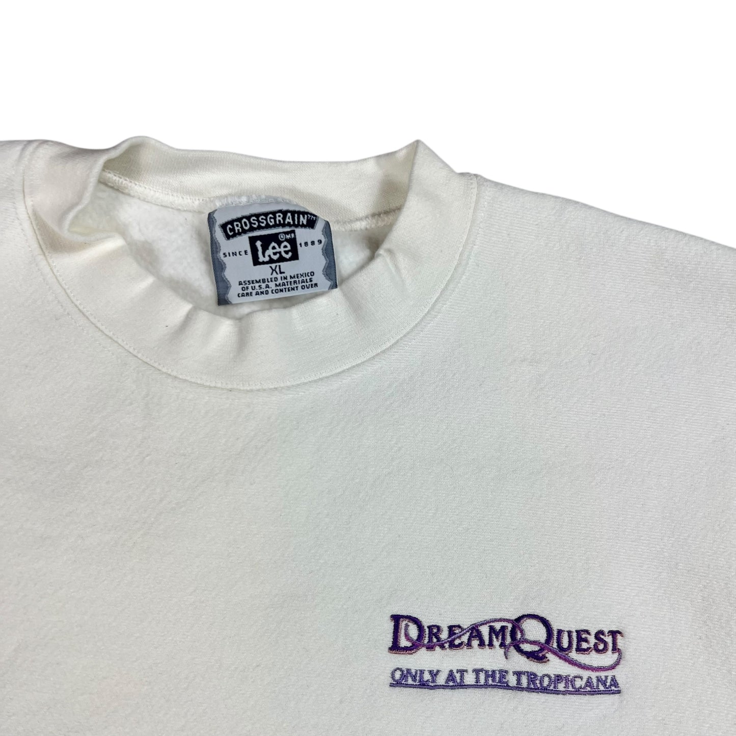 Vintage 90s Lee Cross Grains Dream Quest Tropicana crewneck (XL)