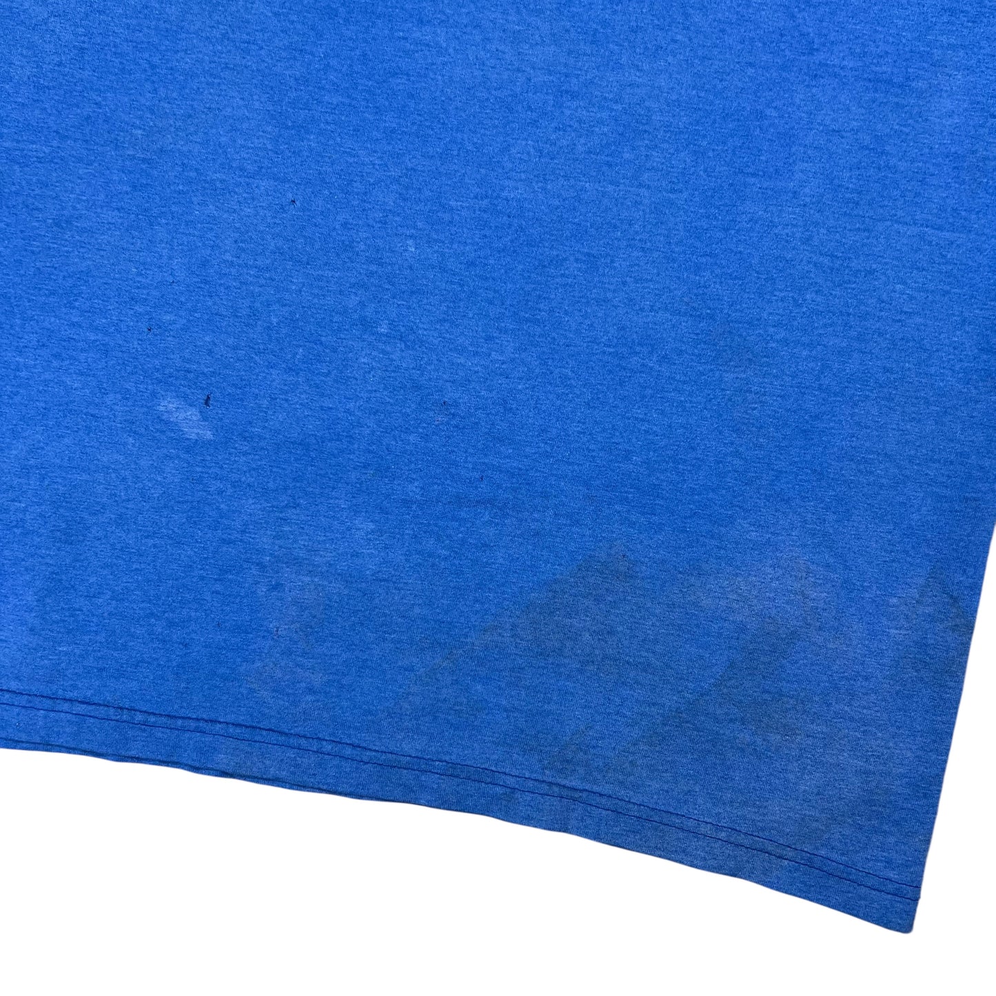 Vintage 90s goodwill thrift store faded blue tee (XXL)