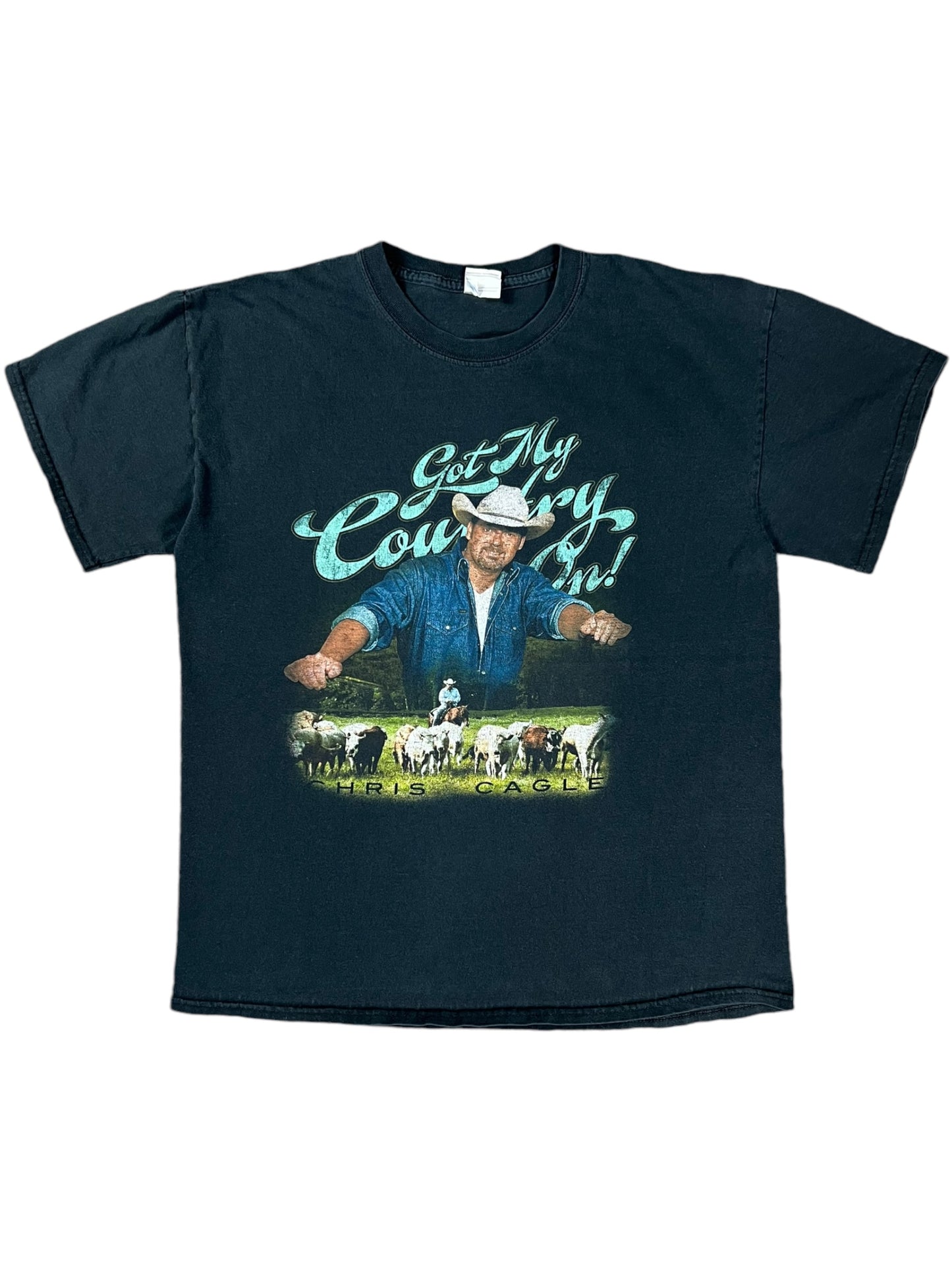 Y2K Chris Cagle country tour tee (L)