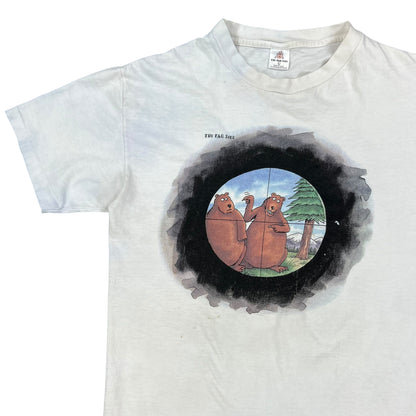 Vintage 90s The Far Side Bears Hunter tee (M)