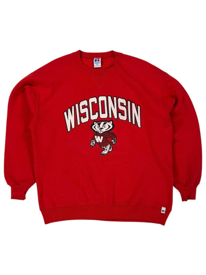 Vintage 90s Russell Athletic Wisconsin Badgers crewneck (XL)