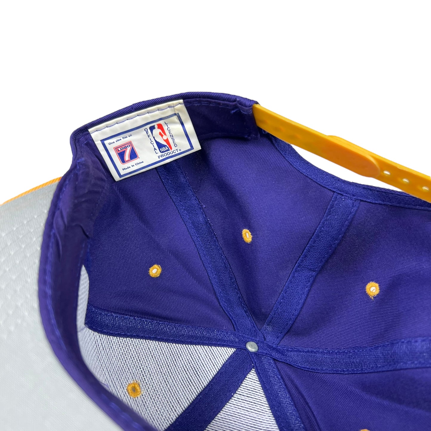 Vintage 90s Logo 7 Los Angeles Lakers NBA SnapBack