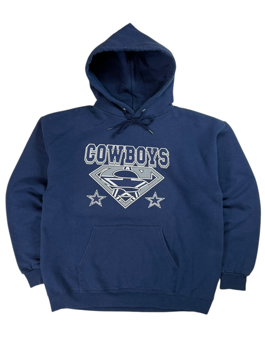 Vintage Y2K Dallas Cowboys Superman hoodie (L)