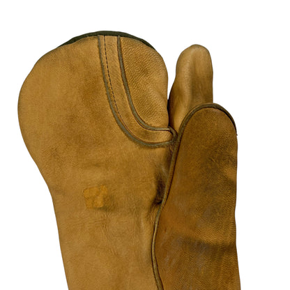 Vintage 1983 US Military Trigger Finger Mittens M-1965