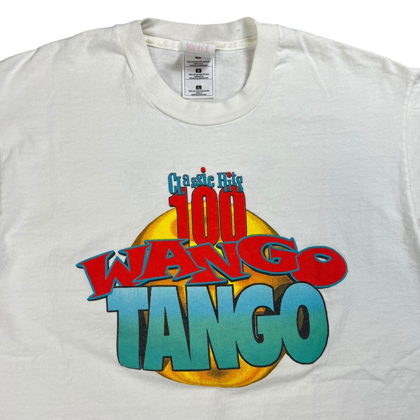 Vintage 2000 Classic Hits 100 Wango Tango band tee (M)