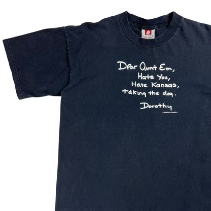 Vintage 90s Wizard of Oz Dorothy Dear Aunt Em tee (L)
