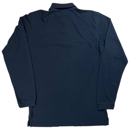 Vintage Y2K Starbucks Coffee employee rugby polo long sleeve shirt (M)