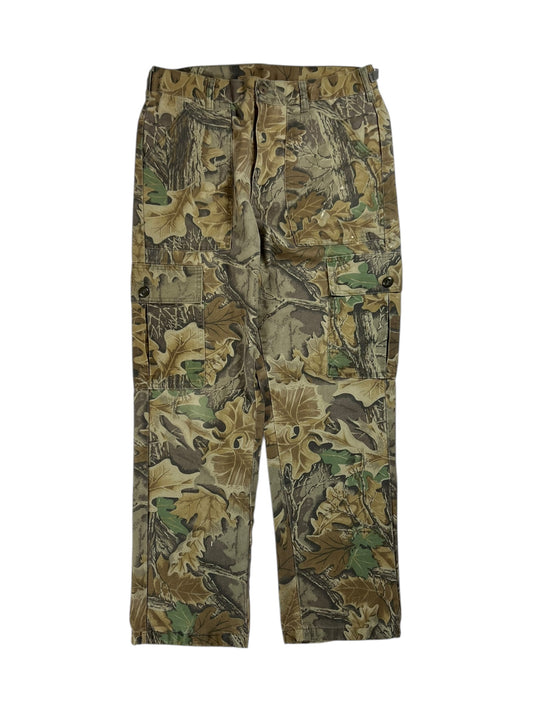 Vintage 90s Camouflage camo gear USA made cargo pants (33x30)