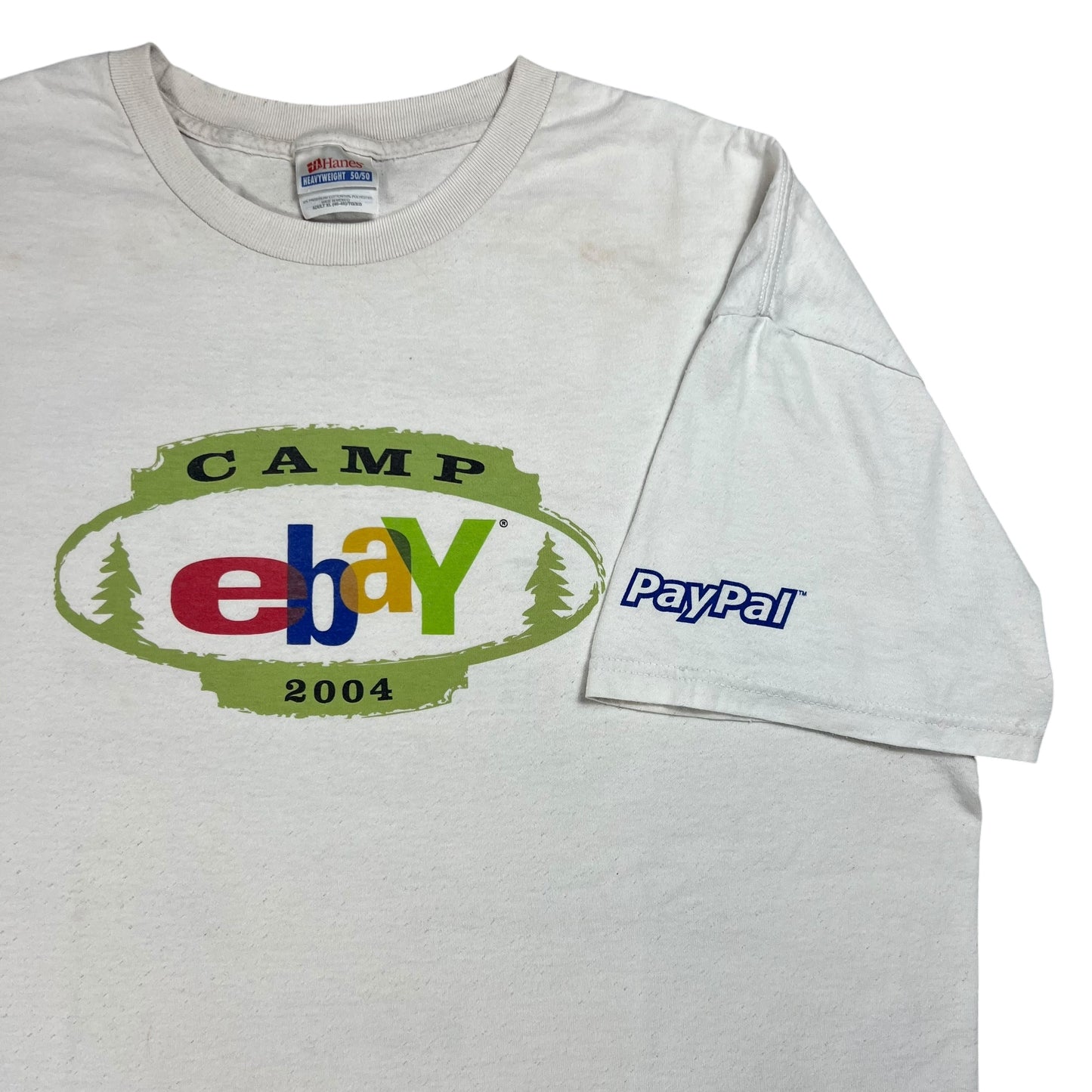 Vintage 2004 eBay Camp PayPal company tee (XL)