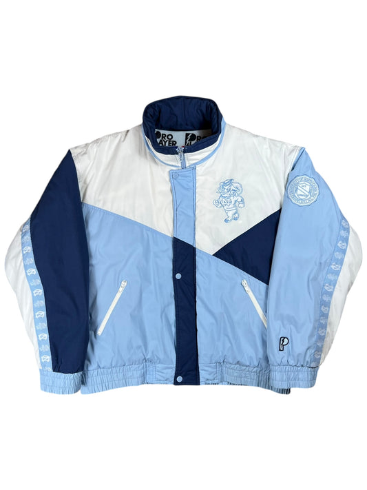 Vintage 90s Pro Player North Carolina Tar Heels UNC puffer jacket (L)