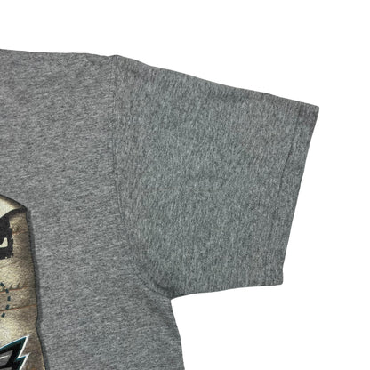 Vintage 2005 New England Patriots Philadelphia Eagles Super Bowl XXXIX tee (L)