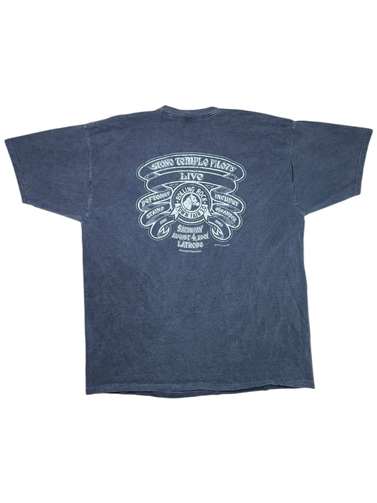 Vintage 2000 Rolling Rock Town Fair 2.0 faded band tee (XL)