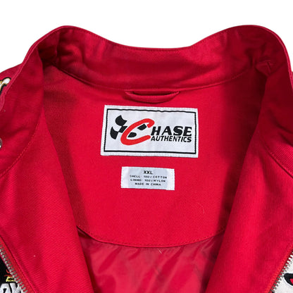 Vintage Y2K NASCAR Dale Earnhardt Jr. Budweiser racing jacket (XXL)