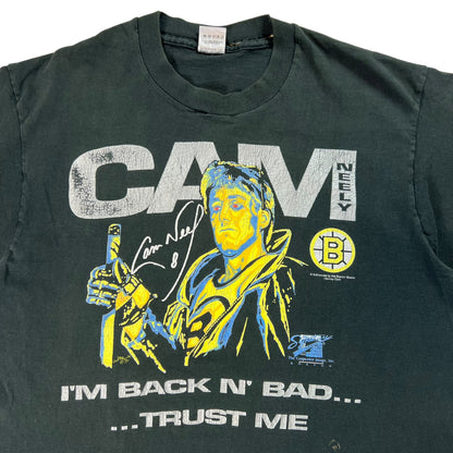 Vintage 90s Boston Bruins Cam Neely tee (L)