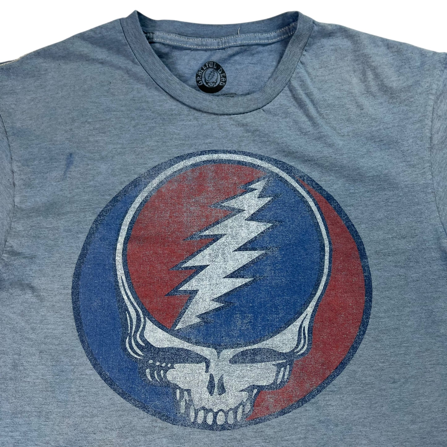 2016 Grateful Dead Steal Your Face over dye band tee (M)