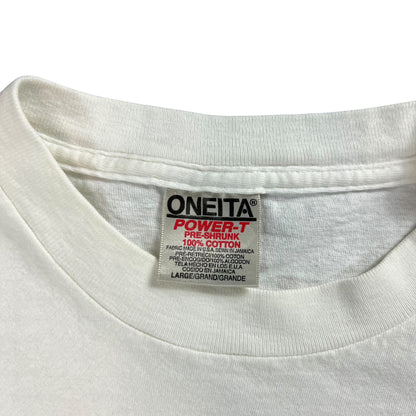 Vintage 90s Patricia Cornwell From Potter’s Field book promo tee (L)