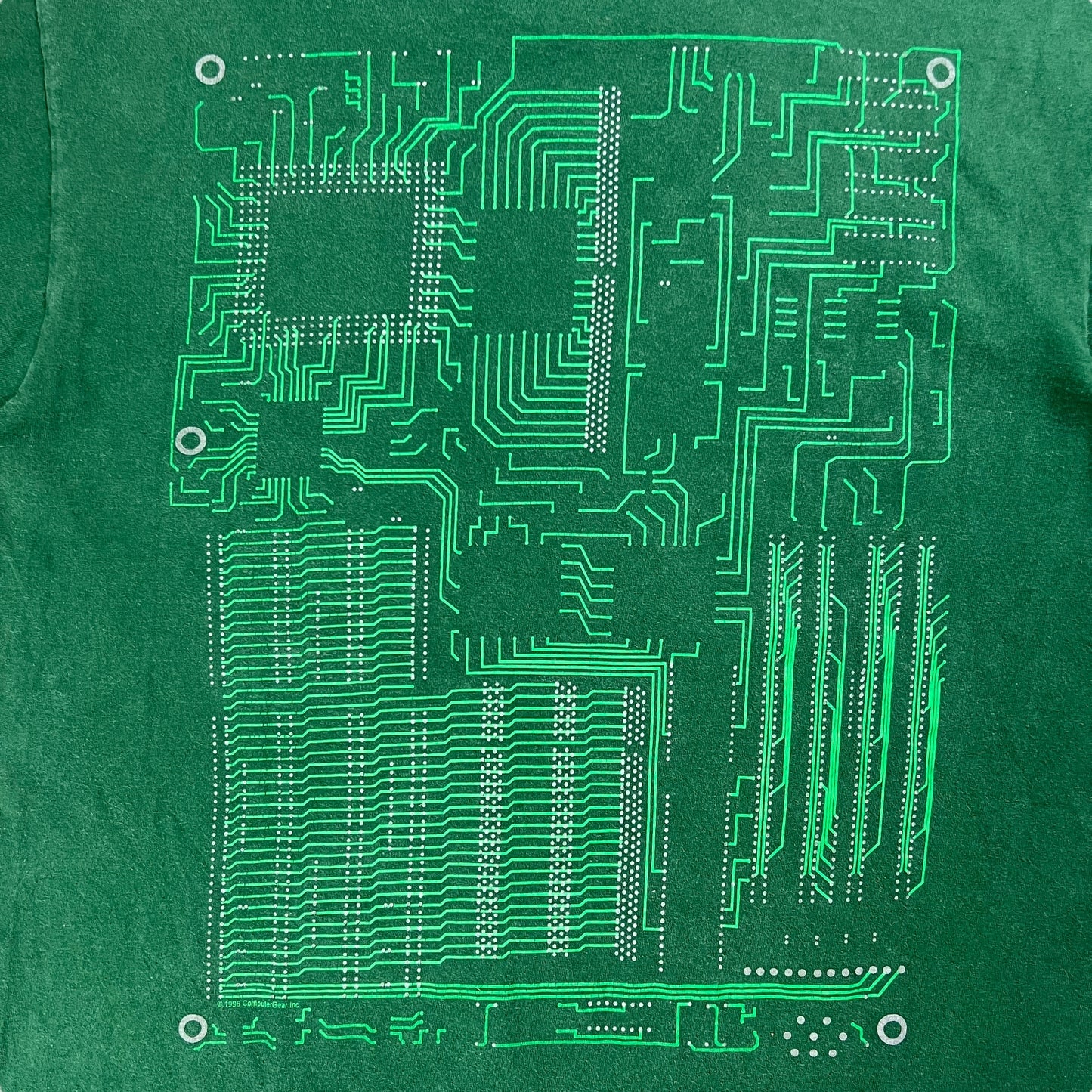 Vintage 1996 Computer Gear Motherboard tee (M)