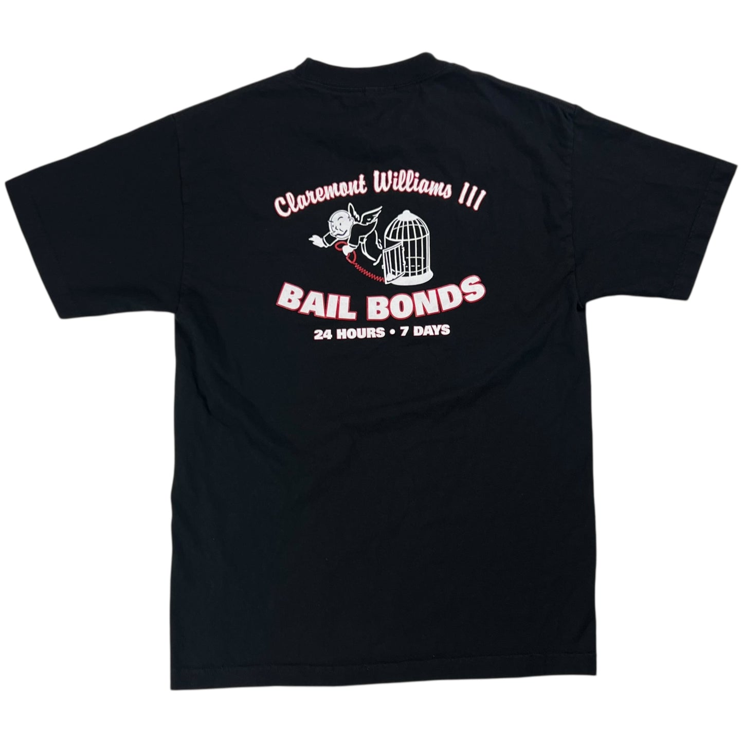 Vintage Y2K Domino Claremont Williams III Bail Bonds movie tee (M)