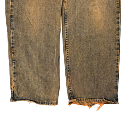 Vintage Y2K Levi’s Silver Tab overdye women’s baggy denim jeans (27x30)