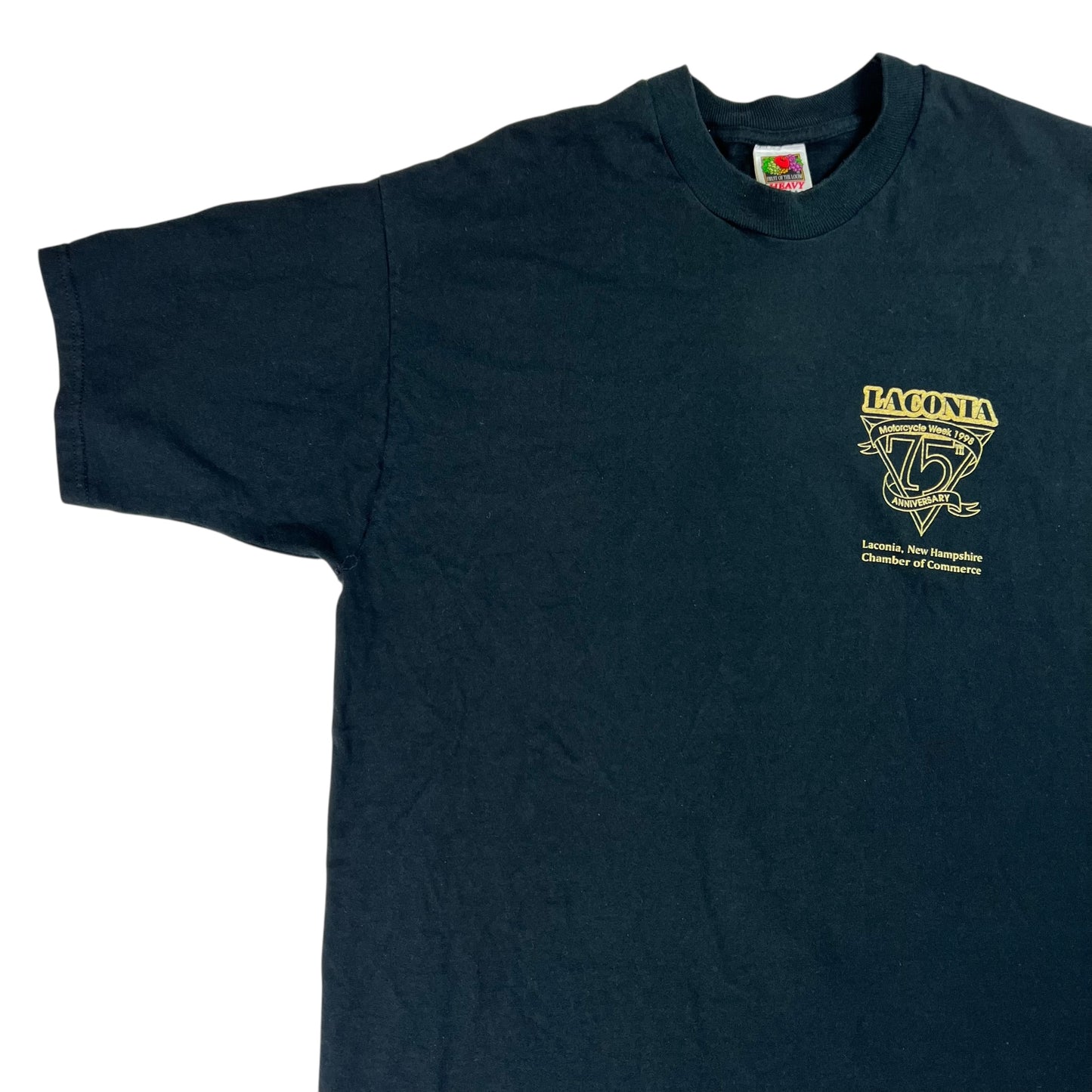 Vintage 1998 Laconia Motorcycle Weekend biker tee (XL)