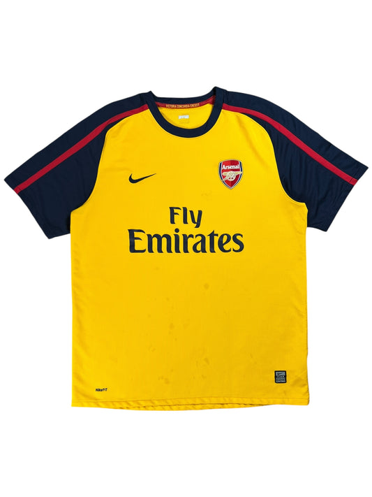 2009 Nike Arsenal Fly Emirates soccer jersey (XL)