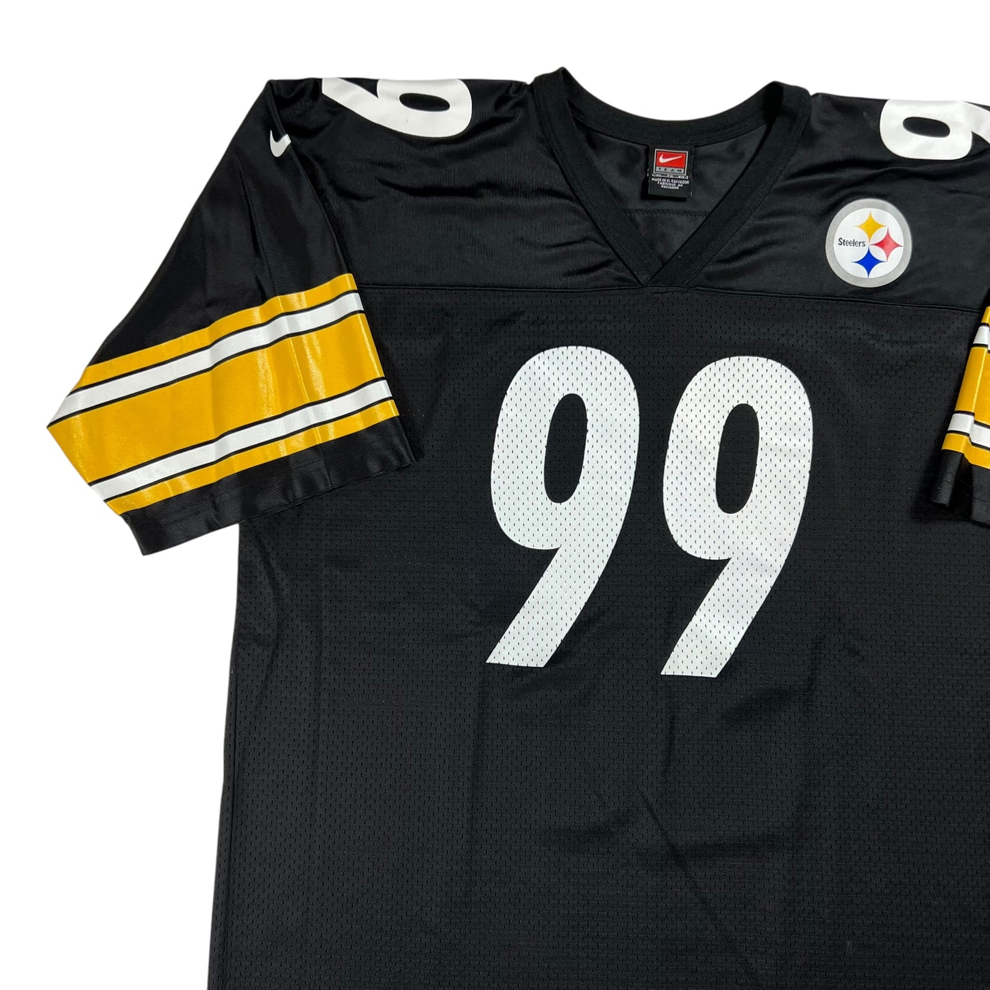 Vintage 90s Nike Pittsburgh Steelers Levon Kirkland NFL jersey (XL)