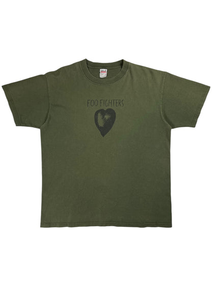 Vintage 2003 Foo Fighters One By One tour faded band tee (L)