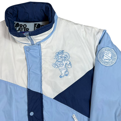 Vintage 90s Pro Player North Carolina Tar Heels UNC puffer jacket (L)