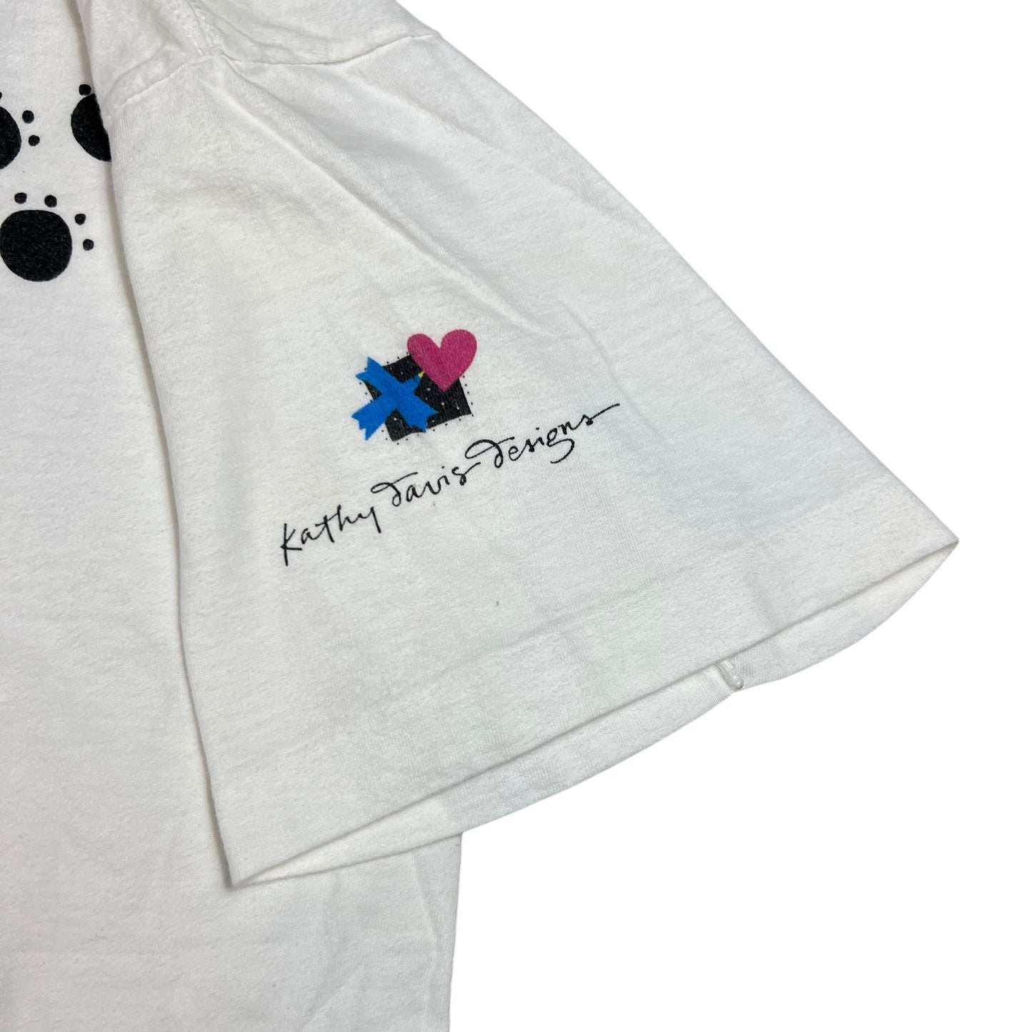 Vintage 90s One can never have too many dogs art tee (XL)