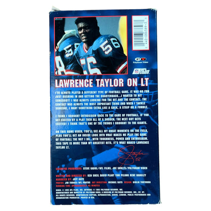 Vintage 1993 Lawrence Taylor NFL films VHS tape