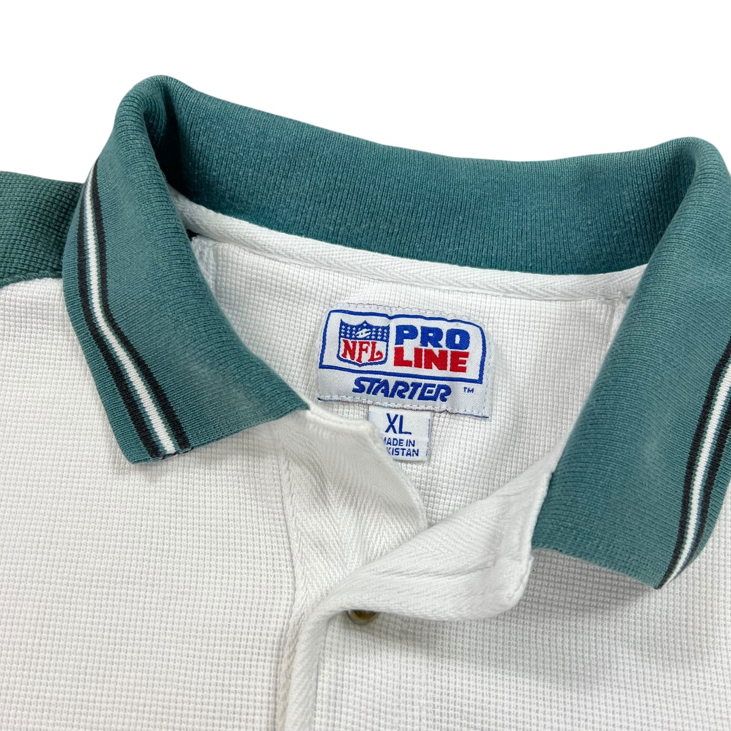 Vintage 90s Starter ProLine Philadelphia Eagles polo shirt (XL)