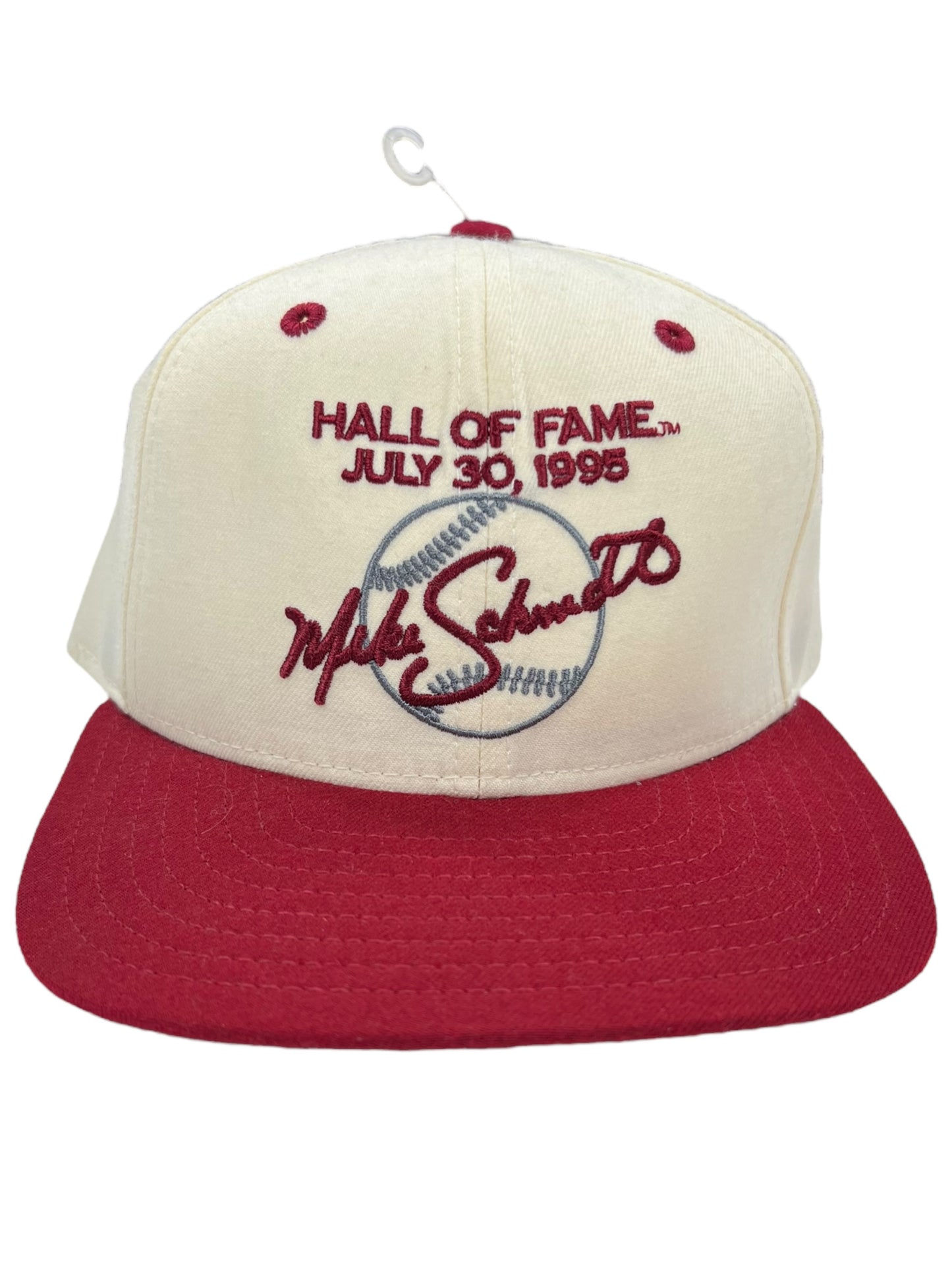 Vintage 1995 Hall of Fame Philadelphia Phillies Mike Schmidt SnapBack DS NWT