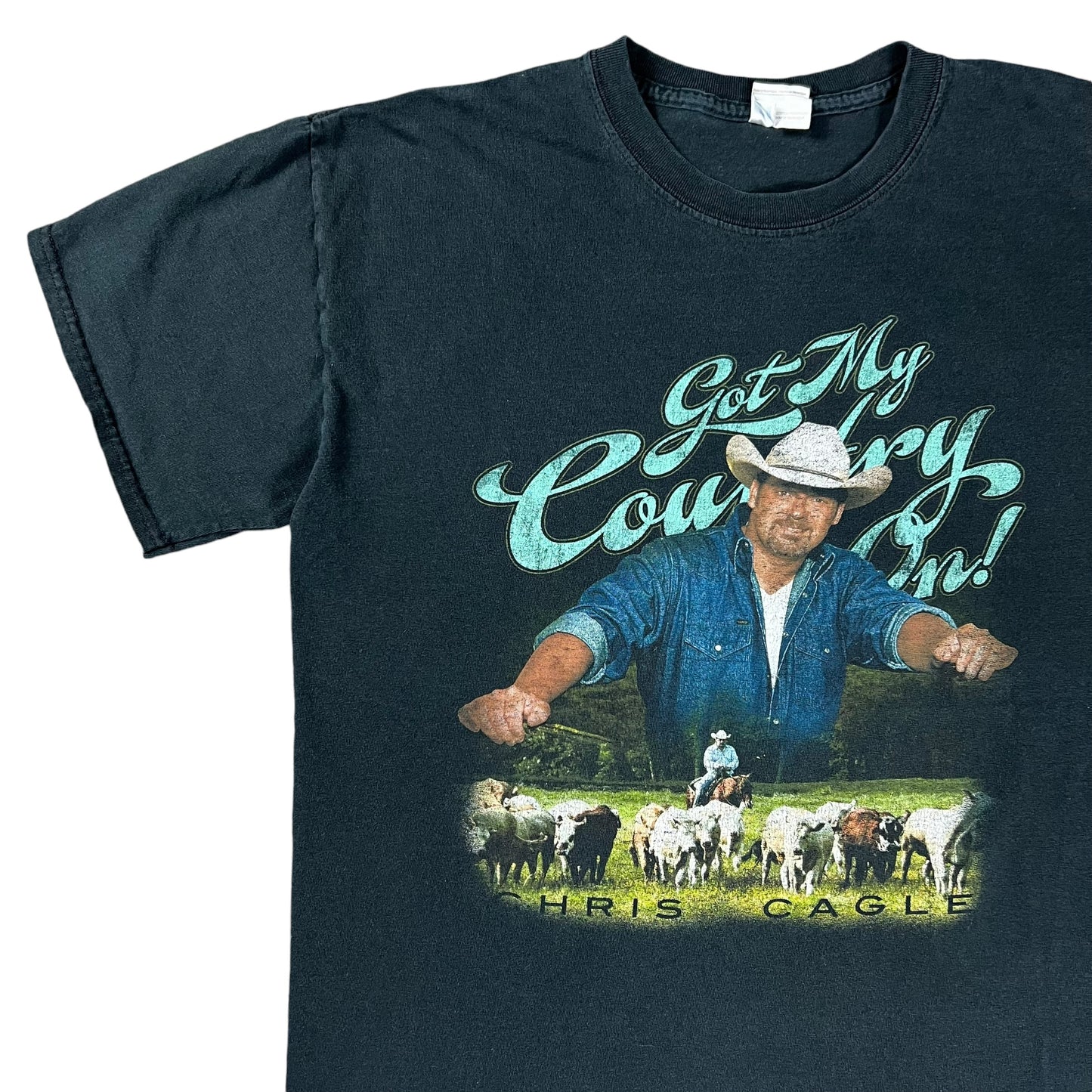 Y2K Chris Cagle country tour tee (L)