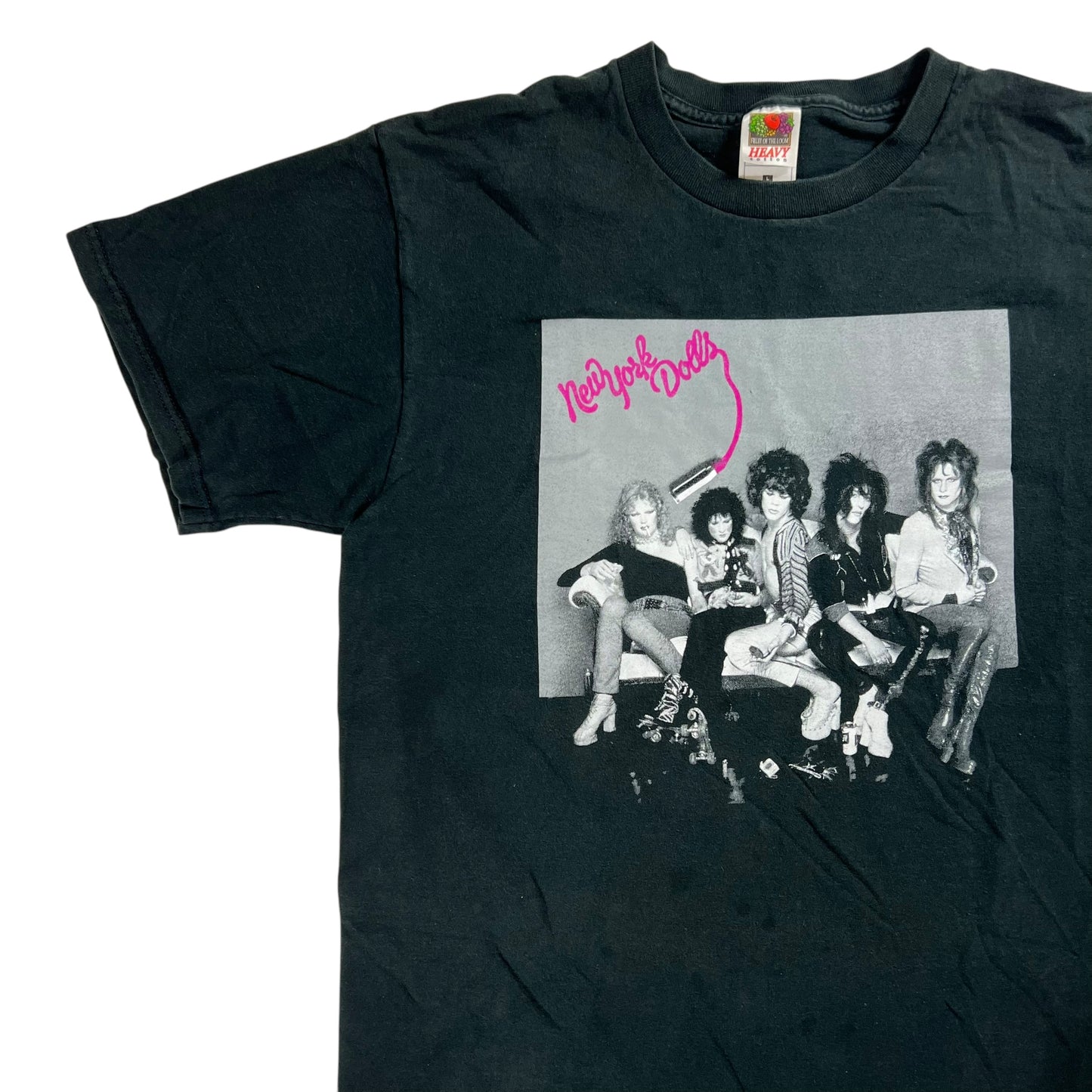 Vintage 90s New York Dolls band tee (L)