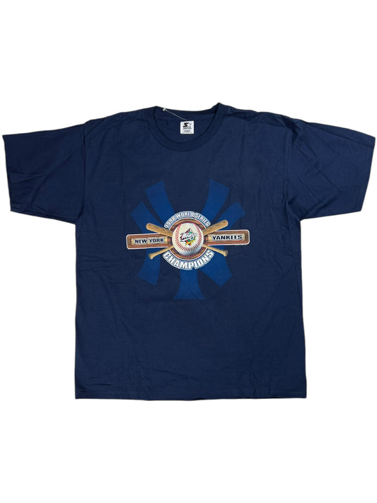 Vintage 1998 Starter New York Yankees World Series champions tee (L) DS NWT