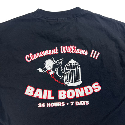 Vintage Y2K Domino Claremont Williams III Bail Bonds movie tee (M)