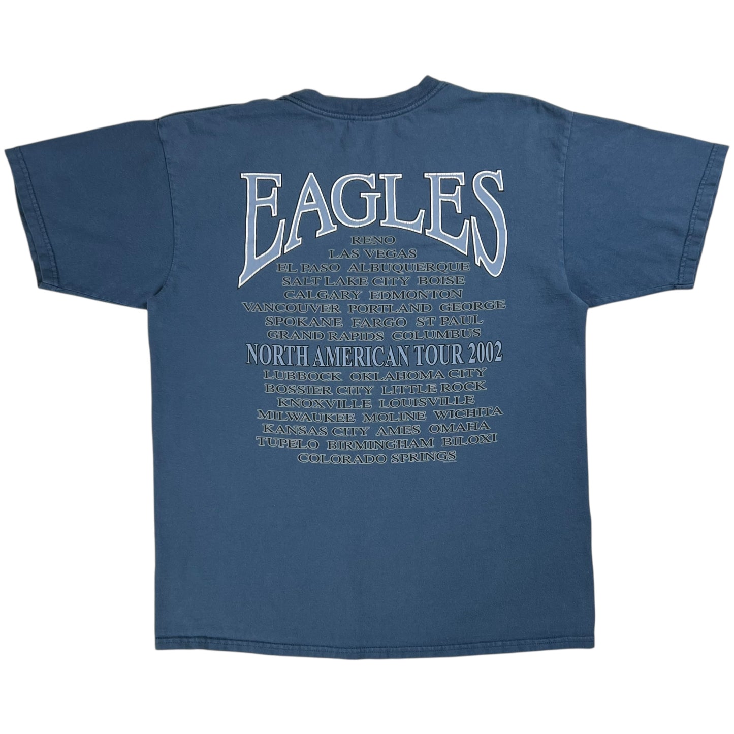 Vintage 2002 Eagles North American Tour band tee (L)