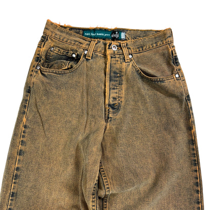 Vintage Y2K Levi’s Silver Tab overdye women’s baggy denim jeans (27x30)