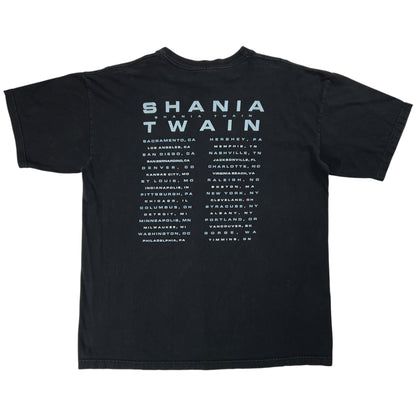 Vintage 90s Polygram Shania Twain country music tour tee (L)