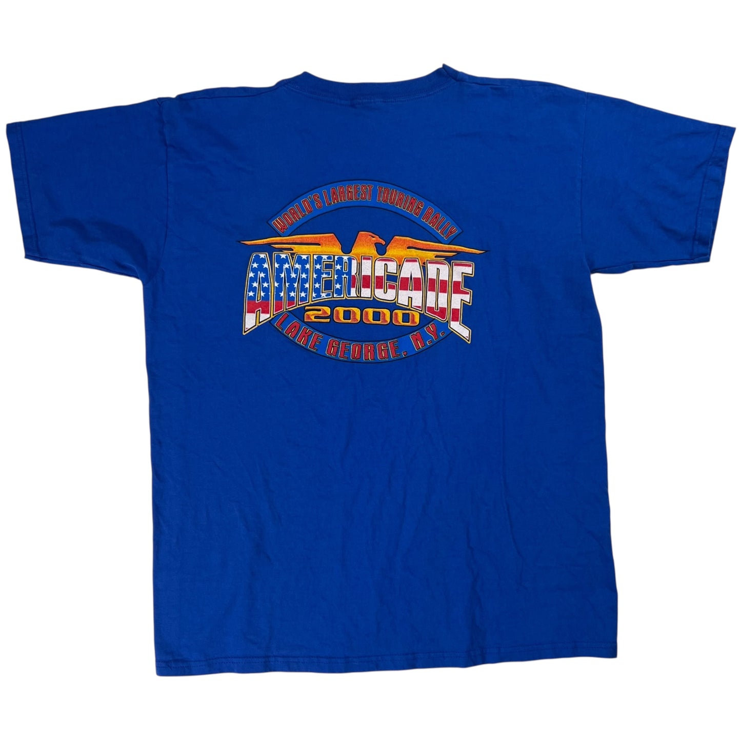 Vintage 2000 Americade Lake George biker rally tee (XL)