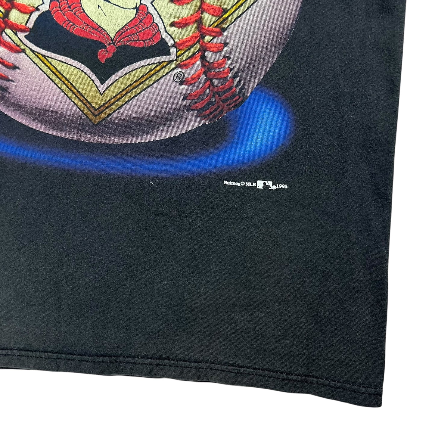 Vintage 1995 Nutmeg Pittsburgh Pirates old logo tee (L)