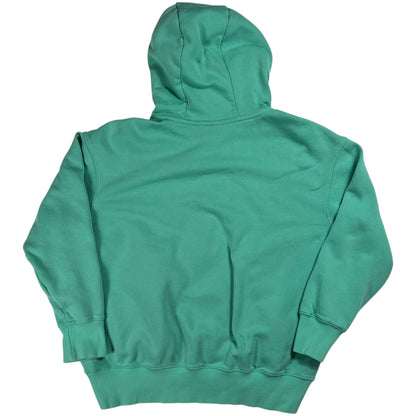 Y2K Nike Center swoosh turquoise hoodie (S/M)