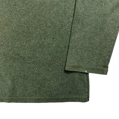 Vintage 90s Polo Ralph Lauren mini horse tonal long sleeve shirt (XL)