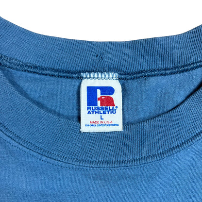Vintage 90s Russell Athletic Get Tough promo shirt shirt tee (L)