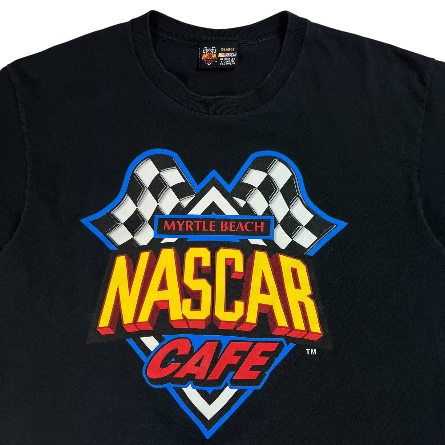 Vintage 90s NASCAR Cafe Myrtle Beach racing tee (XL)
