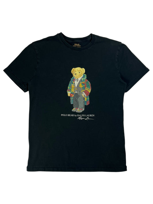 Y2K Polo Ralph Lauren Polo Bear black tee (S)