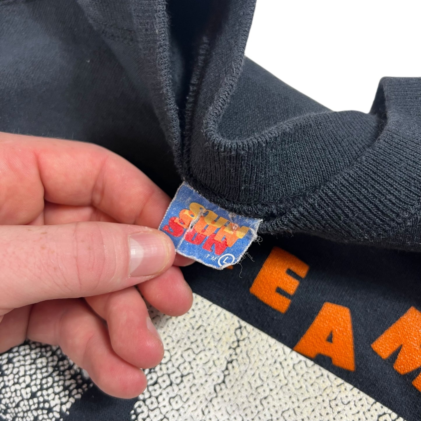 Vintage 80s WHAT A SCREAM Halloween spooky vampire crewneck (M)