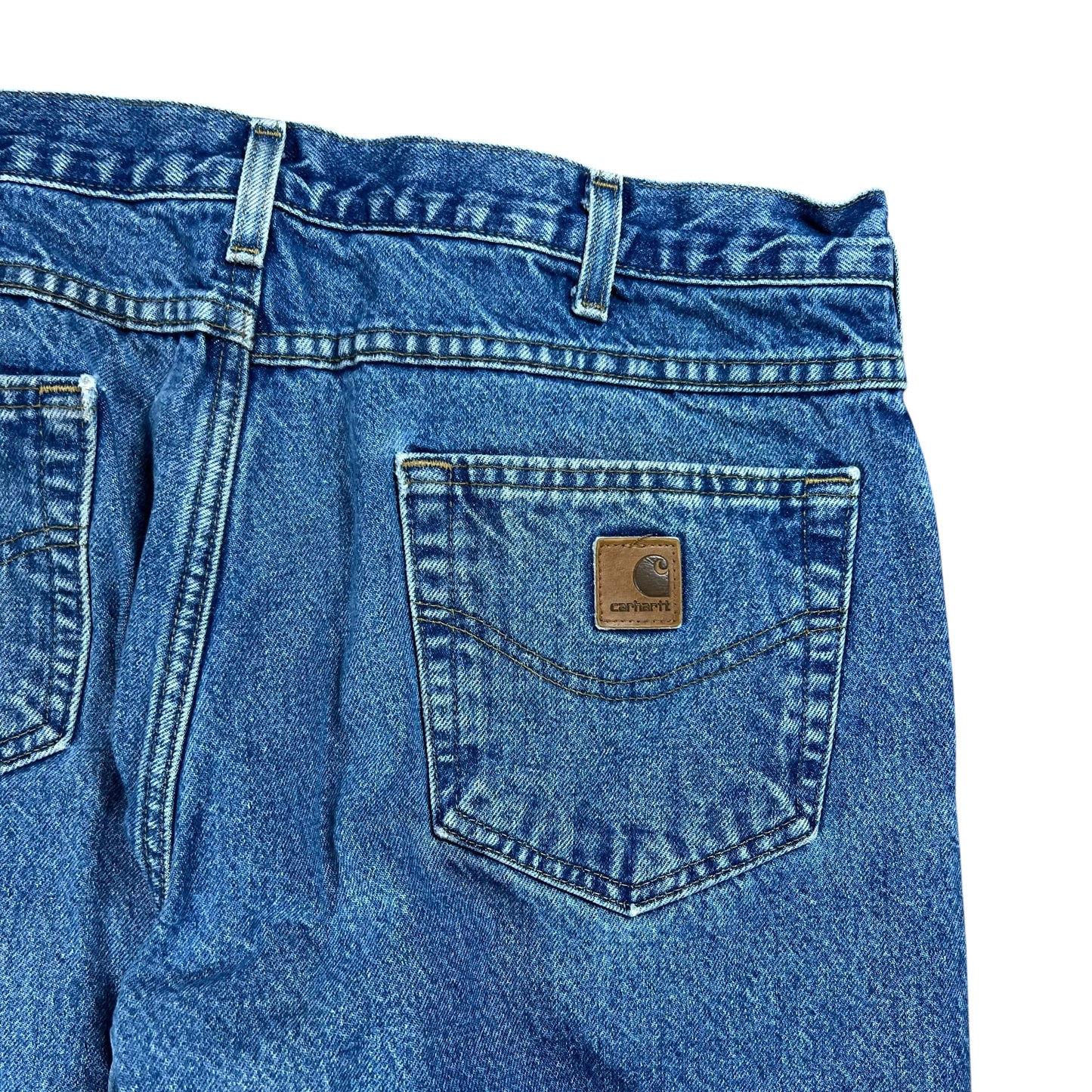 Vintage Y2K Carhartt blanket lined denim jeans (36x30)