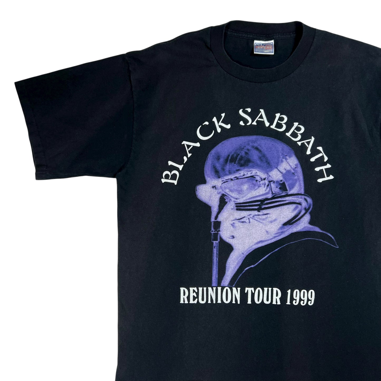 Vintage 1999 Black Sabbath Reunion Tour Ozzy Osbourne faded band tee (L)